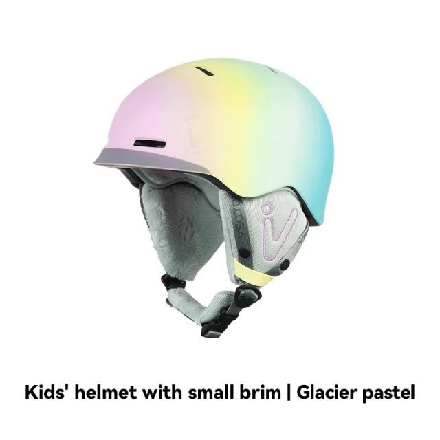 Capacete de Esqui Infantil Proteção Integral Snowboard para Crianças e Adultos