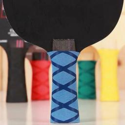 Raquetes de tênis de mesa antiderrapante com fita Overgrip Handle, Choque profissional absorvendo Ping Pong Bat Grips, Substituição Sweatband - Image 1
