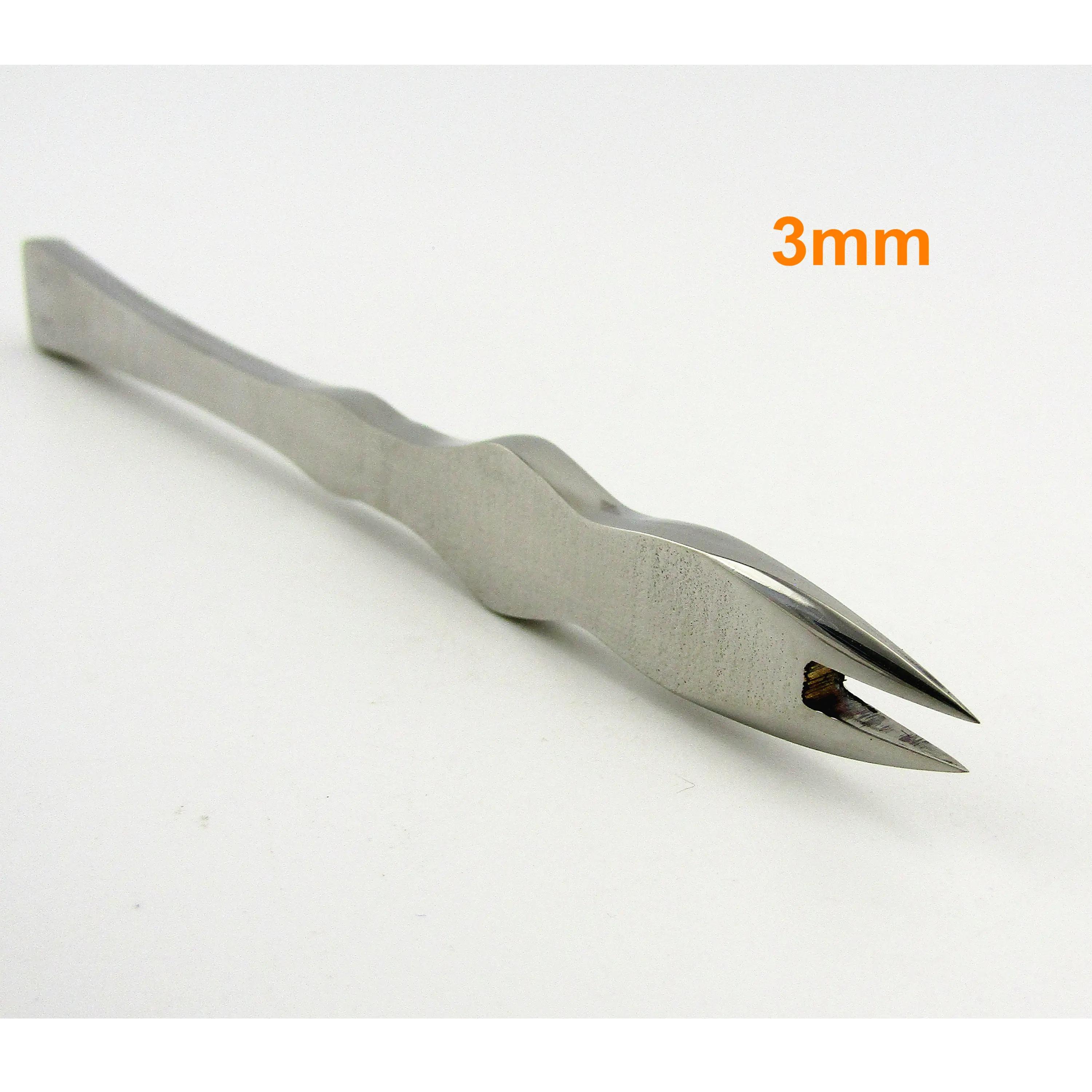 Artesanato de couro shoemaker borda vinco imprensa linha asa divisor regras compasso ferramenta 3mm pinhole localizador-cortador de faca punch cinzel - Image 1