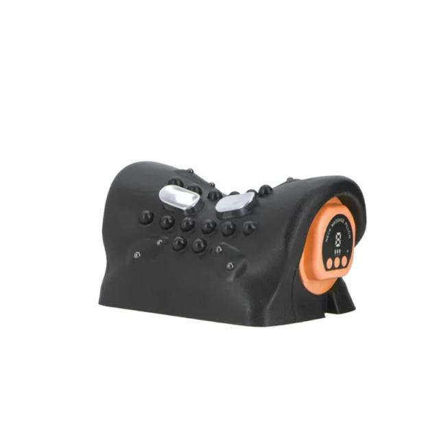 Travesseiro de Massagem Cervical Vibratório Multifuncional com Compressão Quente