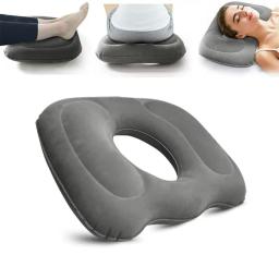 Inflável Donut Hemorrhoid Seat Cushion Pad, Almofada De Massagem, Cadeira, Assento De Carro, Escritório, Cadeira De Rodas, Alívio Da Dor, Nádega - Image 1