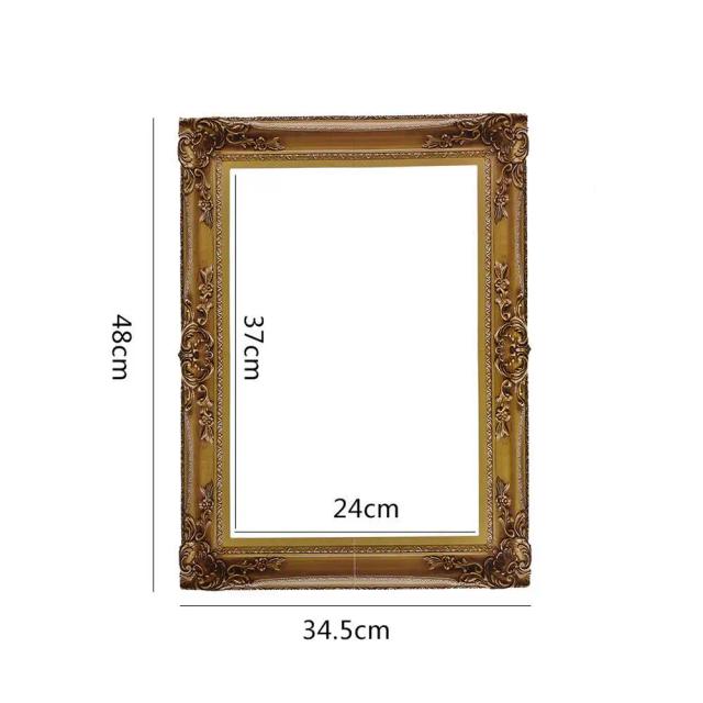 Moldura de Papel Europeu para Eventos: Decorativos para Casamentos, Aniversários e Festas Fotográficas Vintage