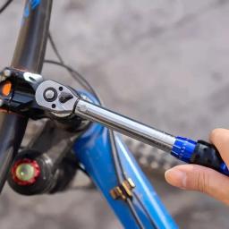 Bicicleta Preset Torque Wrench Kit, Ferramentas de reparação de bicicletas, instrumento preciso, chaves hexagonais, 2Nm a 24Nm - Image 2