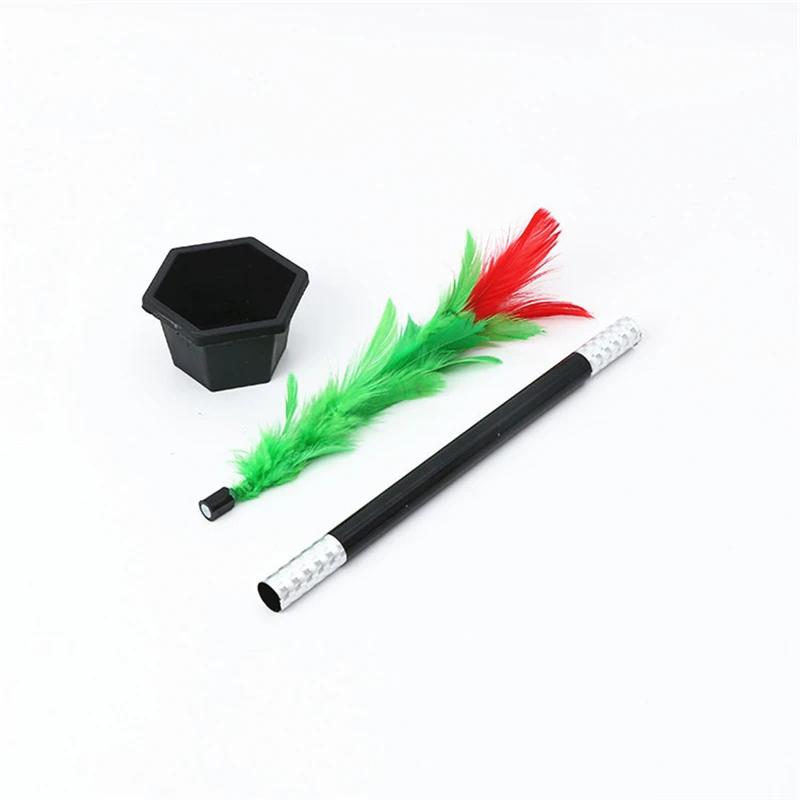 Varinha mágica para flor para crianças e adultos, truque mágico, truques mágicos fáceis, brinquedos de suporte, show, close-up - Image 1