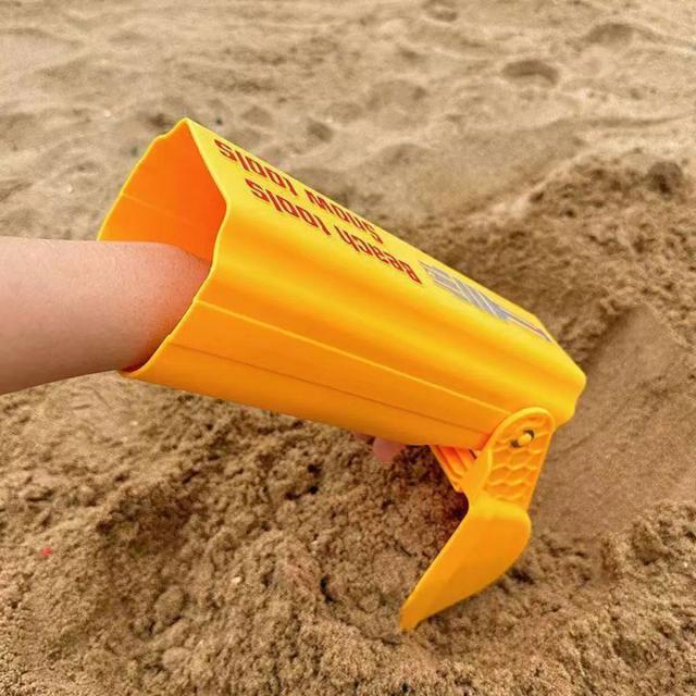 Pá de Brinquedo para Escavação de Areia e Neve, Criança, Praia, Verão