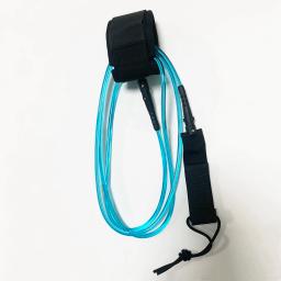 Inflável Paddle Board Foot Rope, SUP Leash, prancha Leash, Longboard Foot Rope, TPU inoxidável Swivels, 6-9ft - Image 4