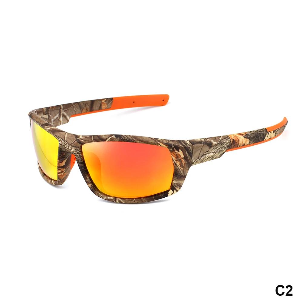 Óculos de sol polarizados ao ar livre camuflagem colorida esporte pesca equitação óculos de sol de praia - Image 1