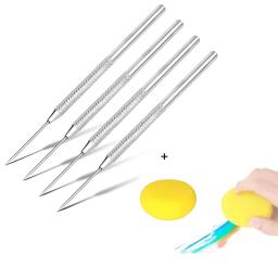 Argila Sculpting Agulha Ferramentas, Fio Textura Arte, Artista Modelagem Cerâmica Argila, 6pcs - Image 1