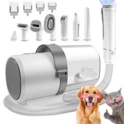 Aspirador de pó para pêlos de animais de estimação e kit para pêlos de cães com capacidade de 2,5 L, copo de pó maior para pêlos de animais de estimação e escova para cães para aspirador de pó para pêlos de animais - Image 1