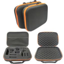 EVA Canvas Storage Bag com esponja DIY, Ferramenta Case para Kit de Ferramentas de Broca, Travel Zipper Bag, Fone de ouvido, Drone, Hard Drive Acessórios - Image 1
