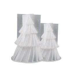 3D Árvore De Natal Silicone Mold, DIY Vela Fazendo Kit, Sabão Artesanal, Ferramentas De Cozimento De Resina De Gesso, Presentes De Férias - Image 6
