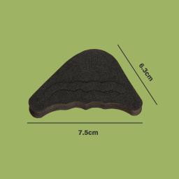 Inserções toe reutilizáveis unissex para sapatos, enchimento de sapatos, grandes, ajustáveis, plugues, mulheres, homens, 1 par - Image 2