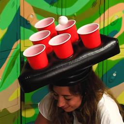 Inflável Beer Hat Ring Toss Game, Perfeito Festas ao ar livre, Reuniões de família, Bar Beber Jogos, Durável, Material PVC, Chapéu Só - Image 4