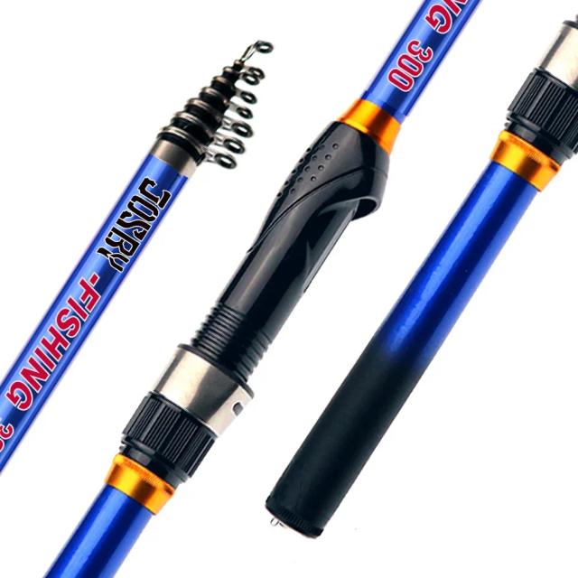 Cane Telescópica de Fibra de Carbono para Pesca: Carpa, Alimentador e Viagem, Portátil e Super Curta em Vários Tamanhos de 1.5m a 3m