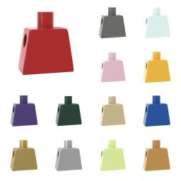 100 peças moc diy para 973 # Peças de blocos de construção para figuras lisas de torso de parte corporal - Image 1