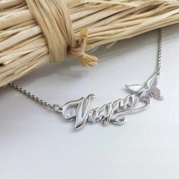 Colares personalizados com nome para mulheres e meninas, jóias personalizadas, nota musical, coração, beleza - Image 5