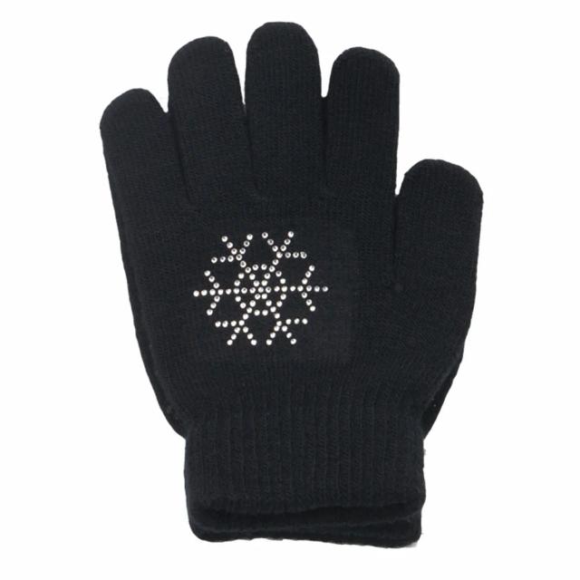 Luvas Infantis de Patinação no Gelo em Algodão Antiderrapante e Quente, Confortáveis e Estilosas para o Inverno - 1 Par