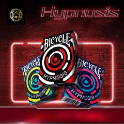 Hipnose de bicicleta jogando baralho, Jogos de cartas do tamanho do pôquer, Truques mágicos para mágico, Magic the Gathering - Image 1