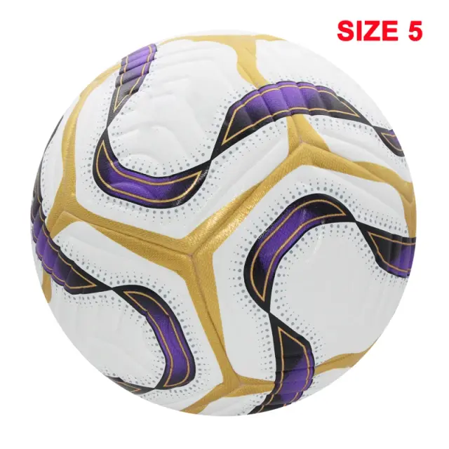 Bola de Futebol Oficial de Alta Qualidade em PU, Sem Costura, Ideal para Treinamento e Jogos ao Ar Livre
