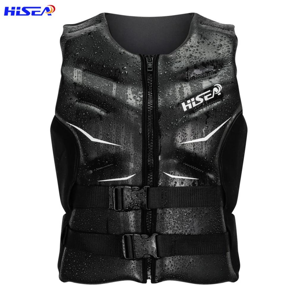 Colete salva-vidas de neoprene para adultos, Colete salva-vidas flutuante, esportes aquáticos, natação, rafting, vela, lancha, surf, alta qualidade - Image 1