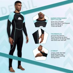 2mm neoprene ternos molhados de corpo inteiro wetsuit para mergulho mergulho surf natação canoagem em água fria volta cordão zíper - Image 2