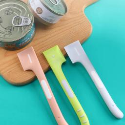 Colheres enlatadas para animais de estimação, Colheres agitando com alças longas, Pá alimentadora, Louça para gatos e cães, Comida úmida para animais de estimação, Acessórios - Image 5
