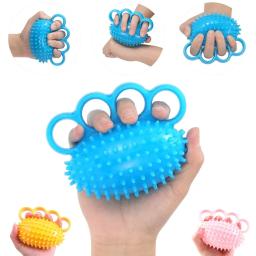 Mão Grip Força Bola Exercício, Finger Wrist Bola Flexibilidade, Músculos e Mão Strengthener Exercício, 4 Fingers, 1Pc - Image 4