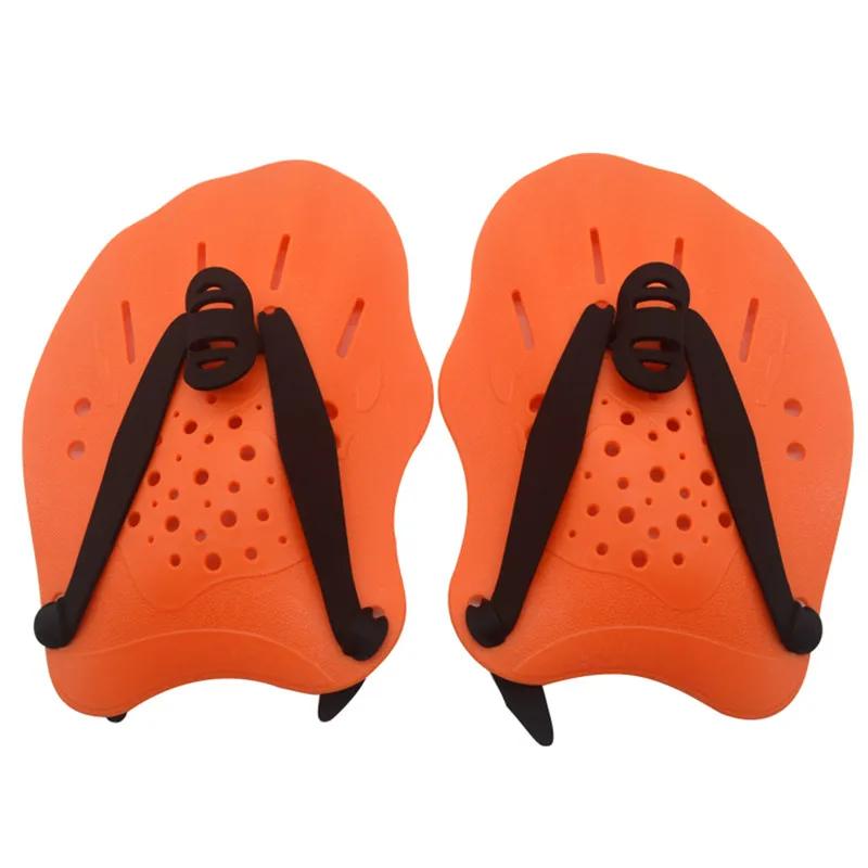 Pás de natação Treinamento Ajustável Hand Webbed Luvas, Nadadeiras para Homens e Mulheres, Almofada de Luvas, Crianças - Image 1