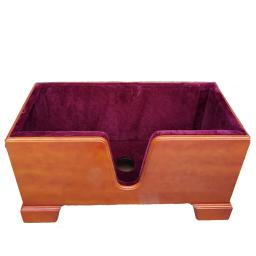 Em Forma de U Violoncelo De Madeira Base, Suporte De Exposição Durável, Suporte De Instrumento, Casa Resistente Base, Base Quadrada, 4/4 3/4 1/2 1/4 - Image 2
