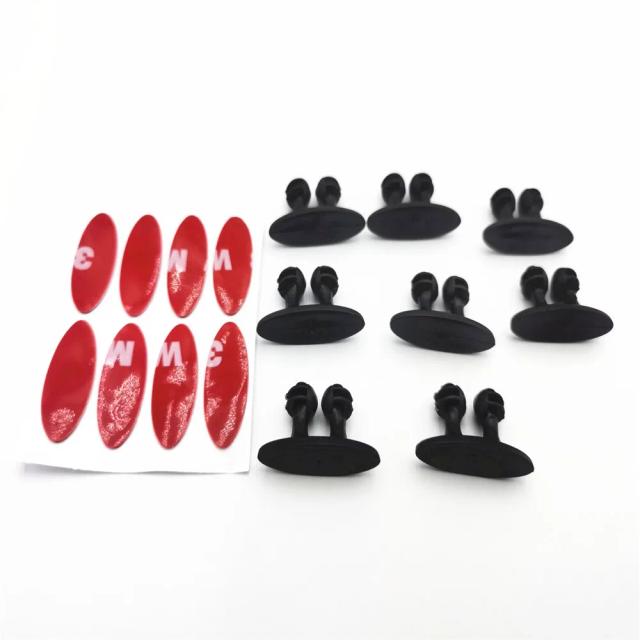 Kit de 8 Clipes de Gravata para Cabos de Fio do Carro - Compatível com Buick Regal, LaCrosse, Encore, Enclave, Envision, Park Avenue e Verano