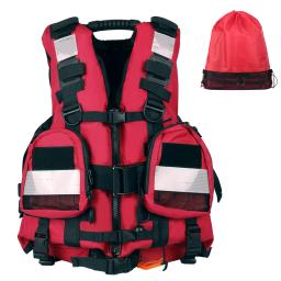 Casaco salva-vidas para adultos Dispositivo de flutuação Fato de segurança, Esportes aquáticos, Caiaque, Surf, canoagem, colete de sobrevivência - Image 1