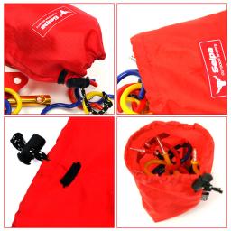 Saco de armazenamento de acampamento ao ar livre multifuncional caminhadas saco de armazenamento de viagem cordão bolsa organizador impermeável natação - Image 5