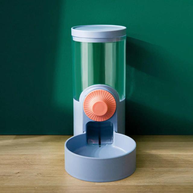 Alimentador Automático para Gatos e Cachorros: Dispensador de Alimentos Pendurado para Pequenos e Médios Animais de Estimação