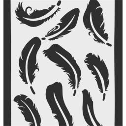 Desenho reutilizável Stencils Pintura e Decoração Arte Suprimentos, Modelo oco, Scrapbooking DIY, Artesanato plástico, Estêncil de tinta - Image 4