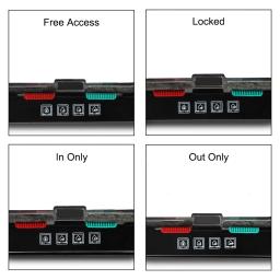 ABS plástico porta Flap de segurança com 4 Way Lock, pequeno Pet Supplies, cachorro porta de segurança para cão, gato, gatinho, gato - Image 5