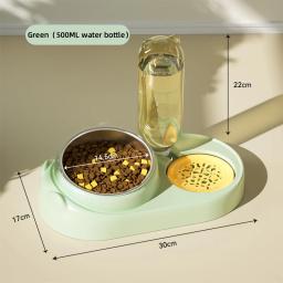 HOOPET-Pet Feeder and Drinker Set, Tigelas de água potável, Alimentação para cães pequenos, Gatos e Cães Suprimentos - Image 3