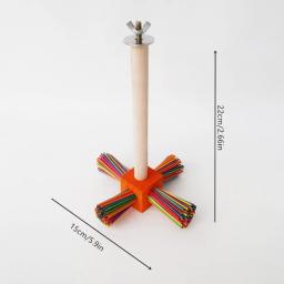 Vara para pássaros estimação, papagaio, pássaros, poleiros, mastigar, suprimentos - Image 6