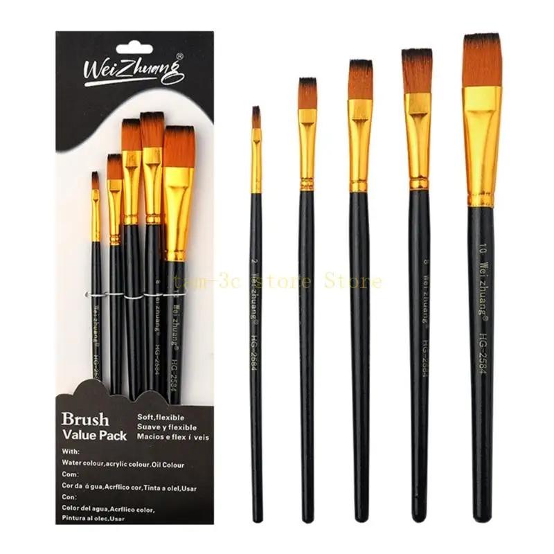Pincéis aquarela conjunto pincéis arte pincéis desenho suprimentos d0ua - Image 1
