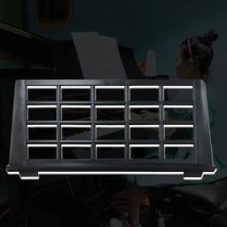 Suporte partitura música teclado teclado piano estante livro suporte - Image 2