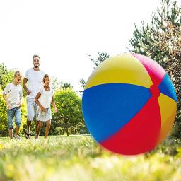 Bola De Futebol De Grama Inflável, PVC Espessado, Peça De Jogo De Água Ao Ar Livre, Escola E Jardim De Infância Esportes Divertidos, Bola De Futebol De Praia - Image 3