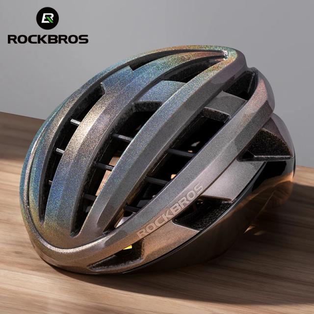 Capacete de Ciclismo ROCKBROS Ajustável para Adultos - Ideal para Mountain e Road Bike, Respirável e Seguro