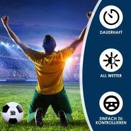 Bolas de futebol costuradas à máquina, tamanho padrão 5, material do plutônio, fósforo da liga dos esportes, bolas do treinamento do futebol, 1PC - Image 3