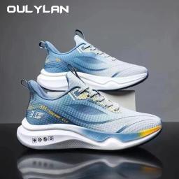 Tênis de corrida ultraleve masculino, tênis esportivo respirável, leve, absorvente de choque, sola macia para estudantes, novo, verão - Image 1