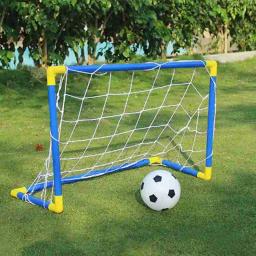 Futebol e Futebol Goal Net para Crianças, Rede de Treinamento Removível, Esportes Indoor e Outdoor, Conjunto de Jogos Infantis - Image 1