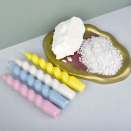 Cera de abelha branca pura natural para aromaterapia, blocos de cera de coco, pigmentos de cera, cera pura, artesanato artesanal DIY velas, 100g, 500g, 1000g - Image 3