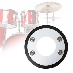 Drum Skin proteção com efeito sinos, Control Snare, acessório de tambor para estudantes, iniciantes prática, 14" - Image 4