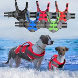 Casaco impermeável com arreios para cães pequenos e grandes, roupas para animais, casaco quente, chihuahua, buldogue francês, suprimentos para animais, inverno - Image 1
