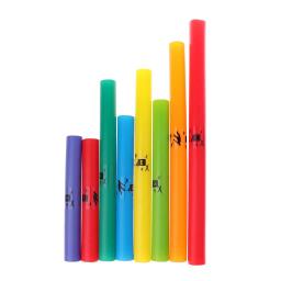 Tubo musical de percussão colorido, Instrumento plástico iluminação, Cordas C Major, Escala diatônica Set, 8 tons, 1 pacote - Image 5