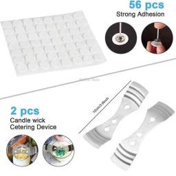 Vela fazendo Kit suprimentos, Artesanal perfumado arte velas, Material de fusão de cera, Wicks Pot - Image 2