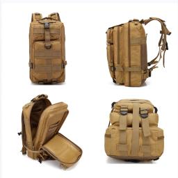 Mochila tática impermeável ao ar livre para homens, mochila Molle para camping, caça, trekking, bolsa esportiva, softback, grande capacidade - Image 3